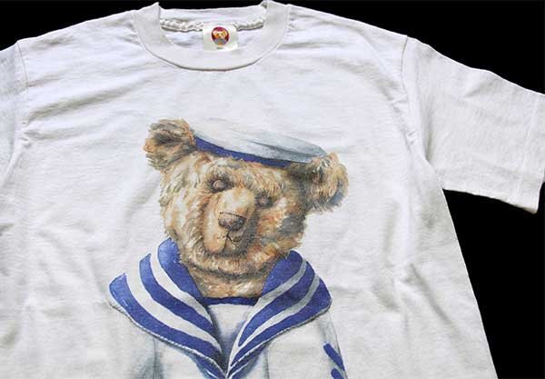 90s The English Teddy Bear Company テディベア セーラー 両面 