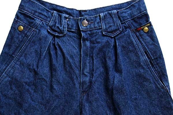 80s イタリア製 ANFRY'S JEANS ワンタック デニム トラウザーズ 42