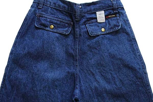 80s イタリア製 ANFRY'S JEANS ワンタック デニム トラウザーズ 42