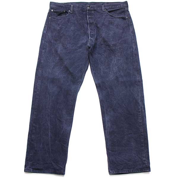 メキシコ製 Levi'sリーバイス 501 カラーデニムパンツ 紺 w42 L32