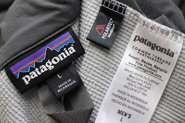 patagonia パタゴニア　polartec  ジャケット　Sサイズ　刺繍