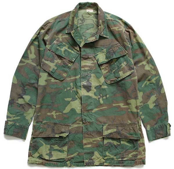 8,650円60s Vietnam USMC Erdl jungle shirt