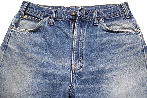 90s メキシコ製 Levi'sリーバイス 505 ダメージ デニムパンツ ヒゲ w34