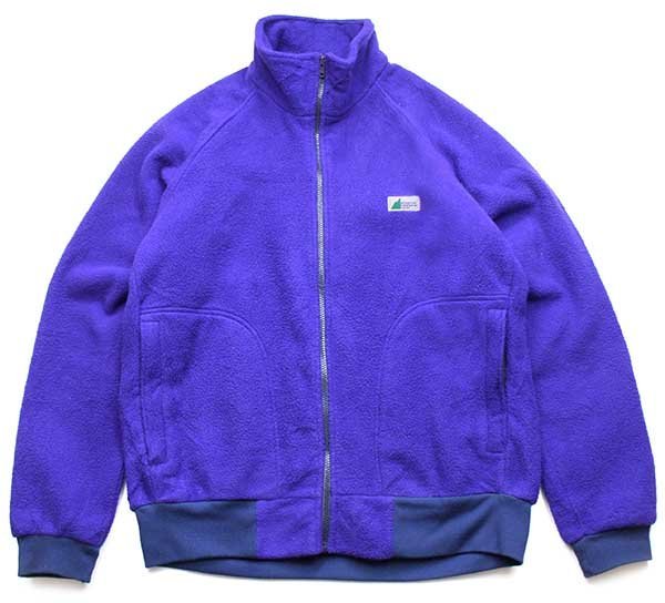 90s カナダ製 Mountain Equipment CO-OP フリースジャケット 青紫 L 