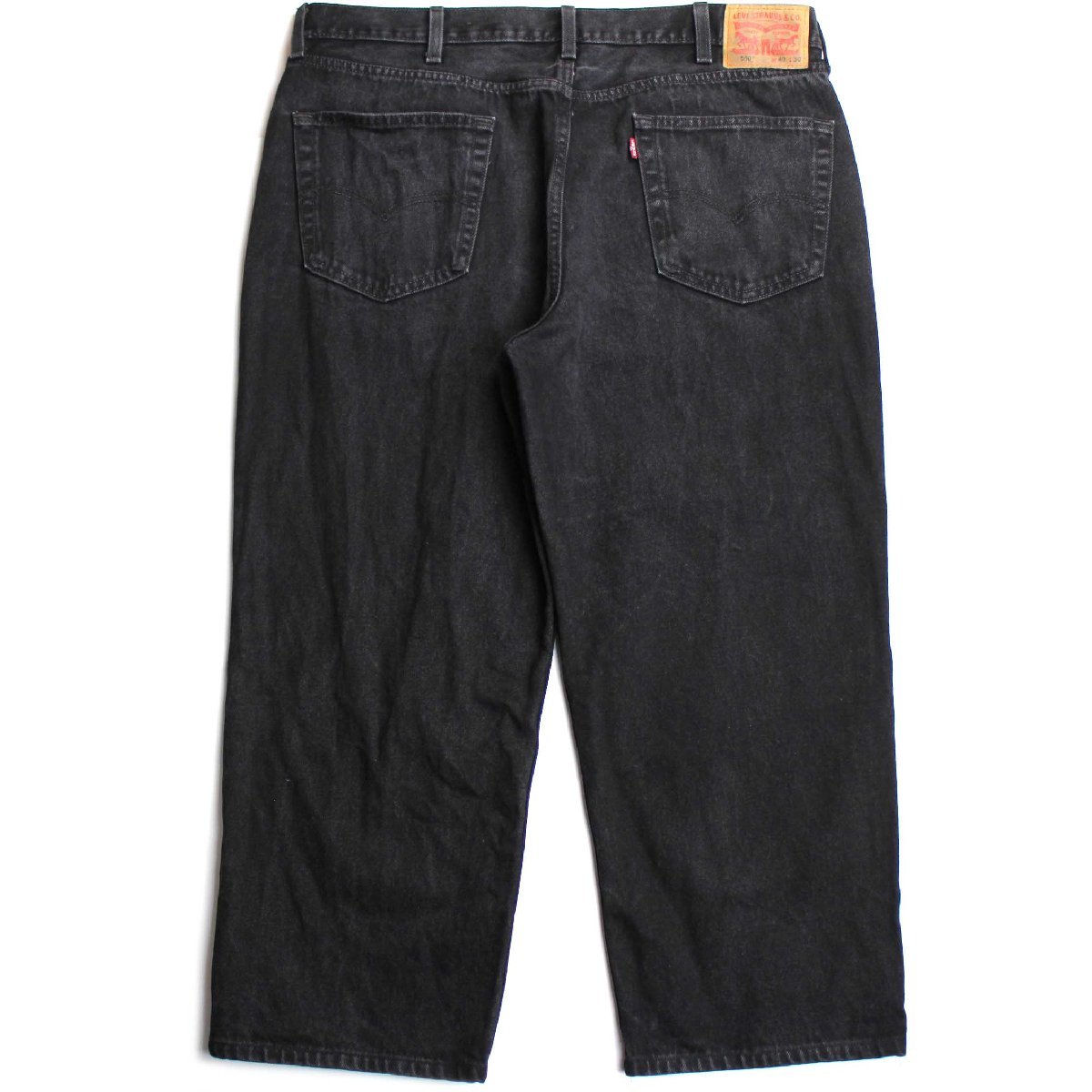 Levi'sリーバイス 550 ブラック デニムパンツ w40☆SDP2235