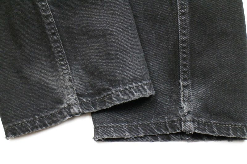 メキシコ製 Levi'sリーバイス 505 ブラック デニムパンツ ヒゲ w32 L30