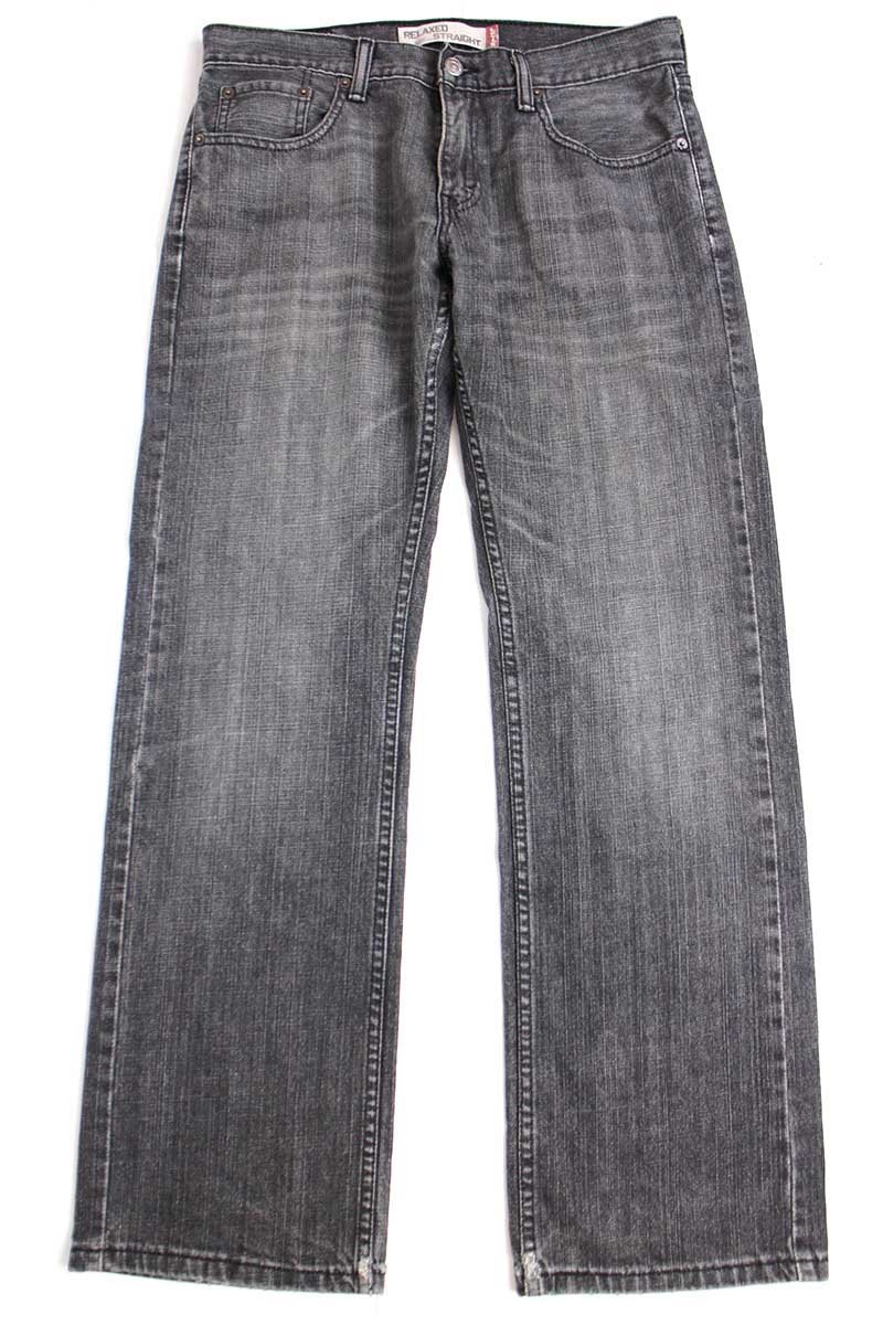 Levis リーバイス 559 先染め ブラックデニム ジーンズ W34 L