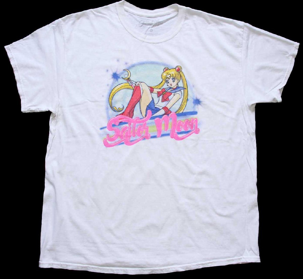 Sailor Moon 美少女戦士セーラームーン 月野うさぎ コットンTシャツ 白 