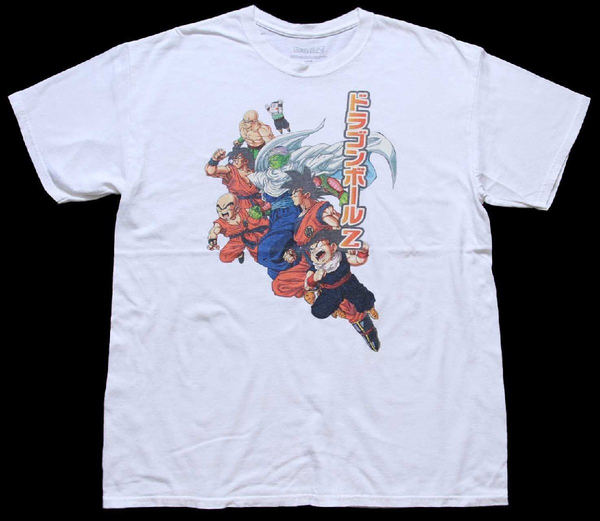 DRAGONBALL Z ドラゴンボールZ 孫悟空 孫悟飯 ピッコロ クリリン ヤムチャ キャラクター コットンTシャツ 白 L -  Sixpacjoe Web Shop