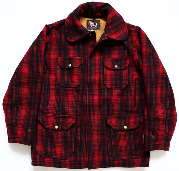 40s Woolrichウールリッチ マッキーノ ウールジャケット - Sixpacjoe