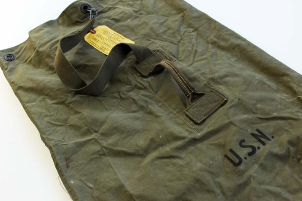 40s 米軍 U.S.N. ステンシル ダッフルバッグ - Sixpacjoe Web Shop