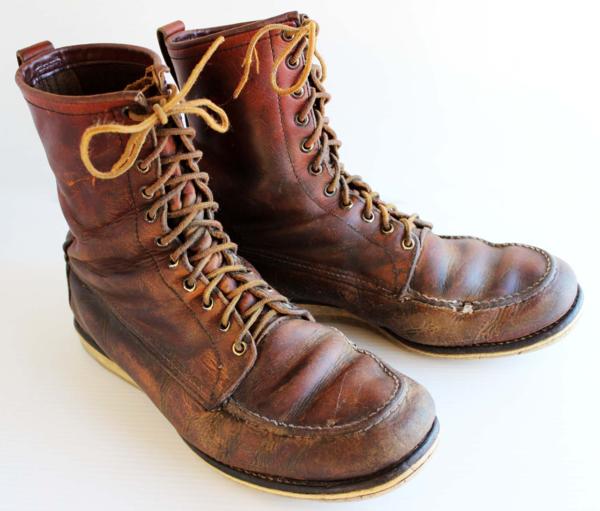 70s REDWINGレッドウイング 877 犬タグ アイリッシュセッター ブーツ