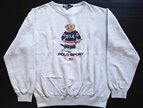 90s POLO SPORTポロ スポーツ ラルフローレン ポロベア スウェット