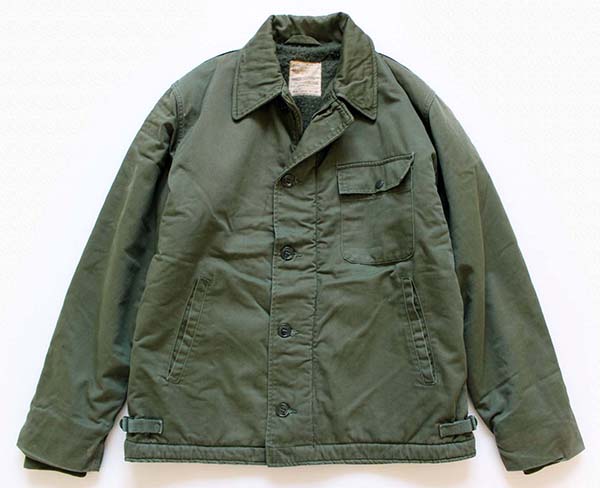 60s 米軍 U.S.NAVY A-2 デッキジャケット M - Sixpacjoe Web Shop