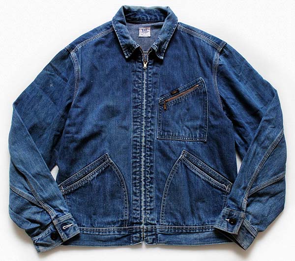 70s USA製 Leeリー 91-B JELT DENIMジェルトデニム ワークジャケット