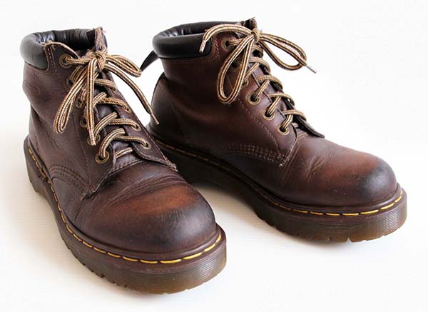 英国製 DR.MARTENSドクターマーチン 6ホールブーツ 厚底 焦げ茶 UK7