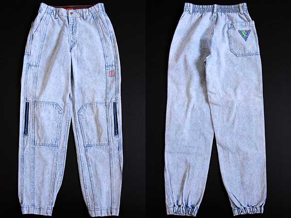 90s Levi'sリーバイス ケミカルウォッシュ デニム スポーツジーンズ