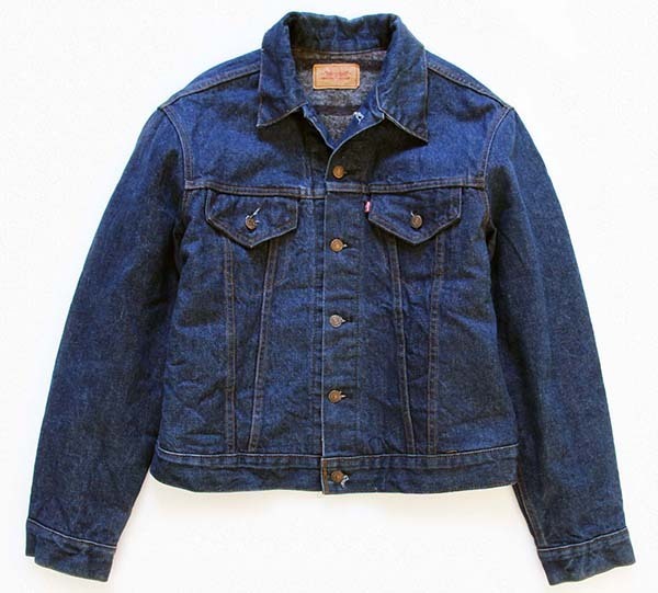 70s USA製 Levi'sリーバイス 70505 ブランケットライナー デニム