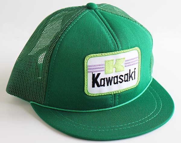 Kawasaki メッシュキャップ黒 ＆ ワークキャップ緑 新品未使用 - 通販