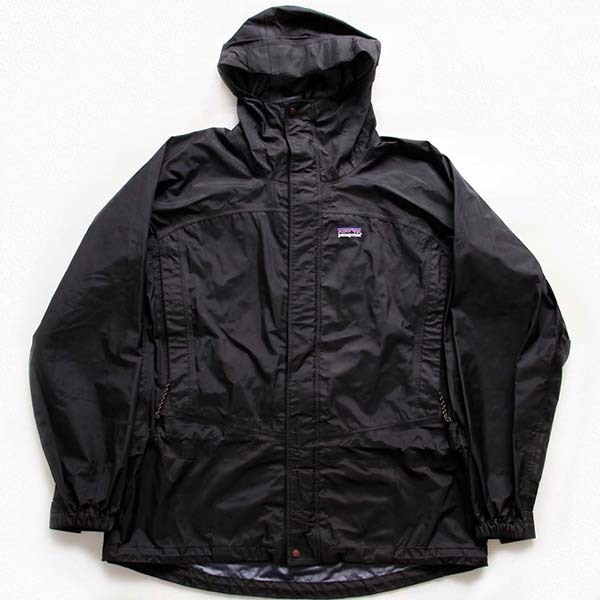 00s patagoniaパタゴニア ナイロン スーパープルマジャケット 黒 L