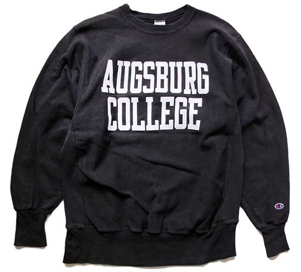 90s メキシコ製 Championチャンピオン AUGSBURG COLLEGE リバース