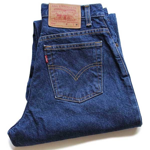 00s メキシコ製 Levi'sリーバイス 550 デニムパンツ 6 MIS M☆92