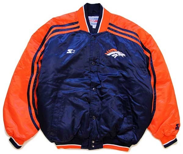 NFL PROLINE BRONCOS ナイロン中綿 キルティング ジャケット - アウター