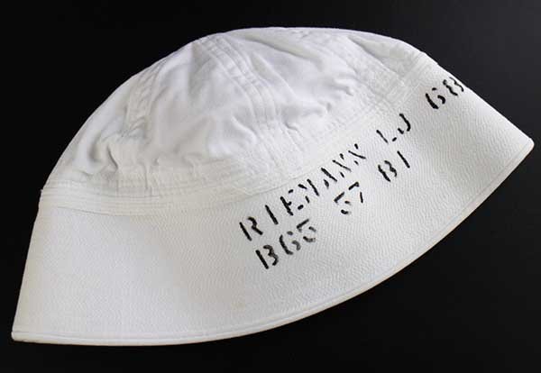 激安☆超特価 US navy sailor hat ステンシル セーラーハット