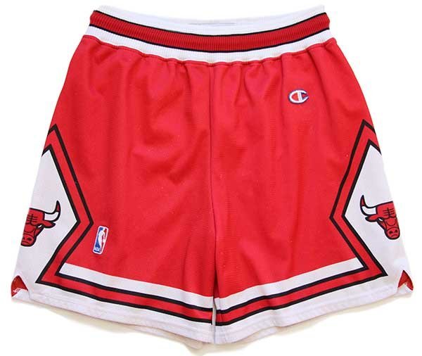 CHICAGO BULLS 90s ブルズ チャンピオン ハーフパンツ L