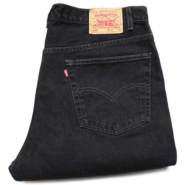 00s メキシコ製 Levi'sリーバイス 505 ブラック デニムパンツ w40