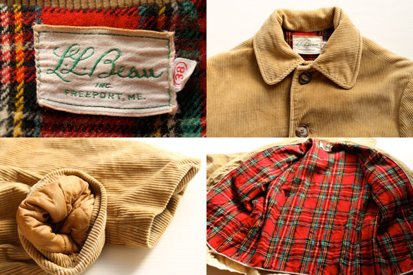 60s L.L.Bean 筆記体タグ コーデュロイジャケット 38 - Sixpacjoe Web Shop